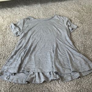gray banana republic shirt
